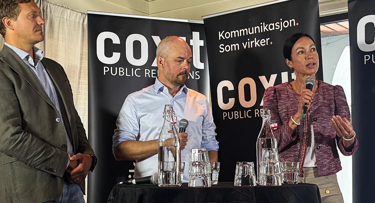 F.v. Sindre Bornstein, Stig A. Kristiansen, Trude Venset Sleire